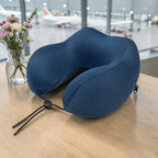 Harmony Cloud | Memory Foam Reisekissen – Blau