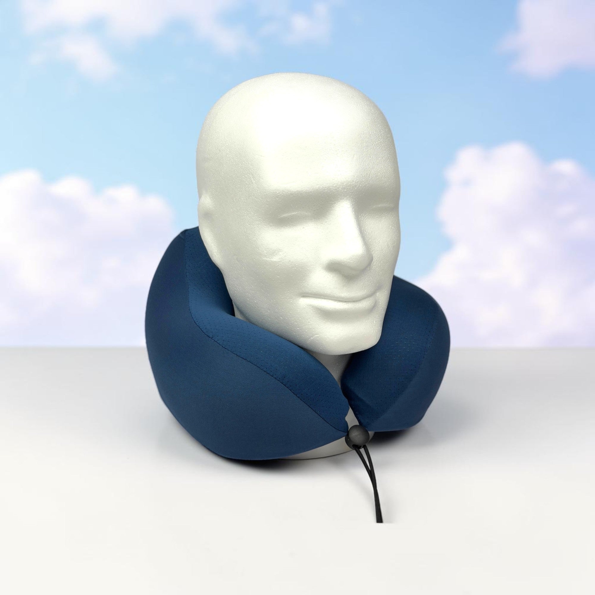 Harmony Cloud | Memory Foam Reisekissen – Blau