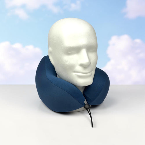 Harmony Cloud | Memory Foam Reisekissen – Blau