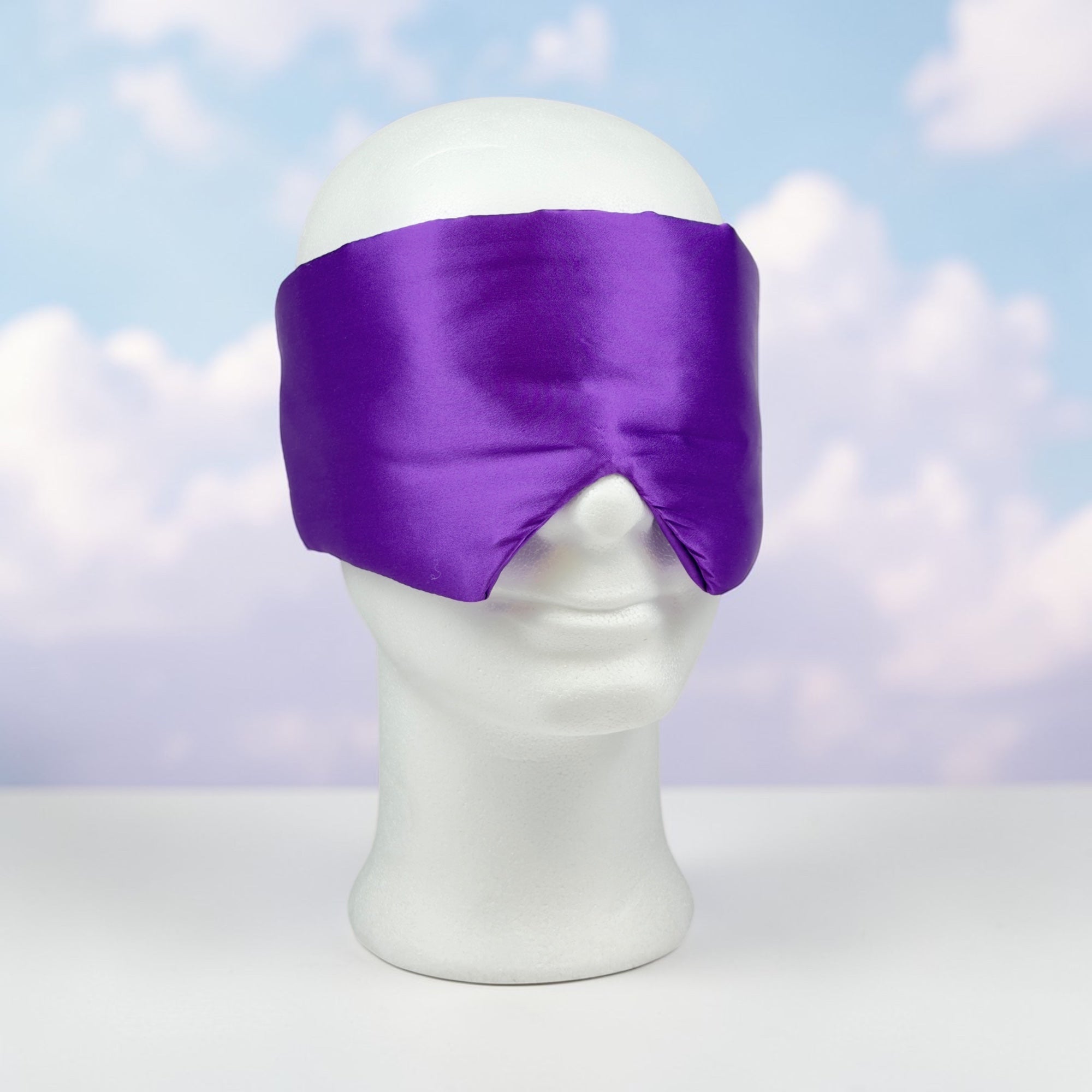 Harmony Mask | Premium Schlafmaske aus Seide – Lila