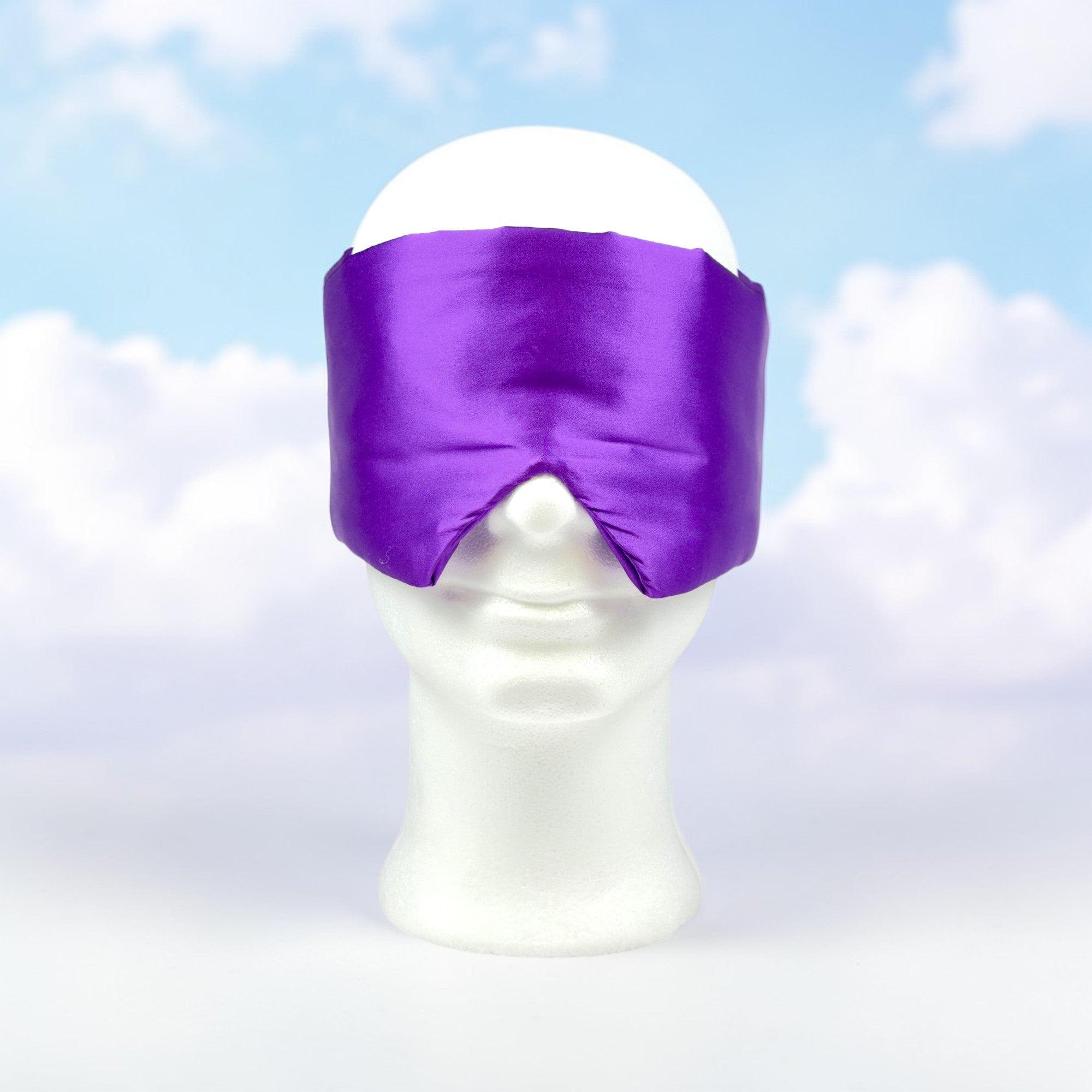 Harmony Mask | Premium Schlafmaske aus Seide – Lila