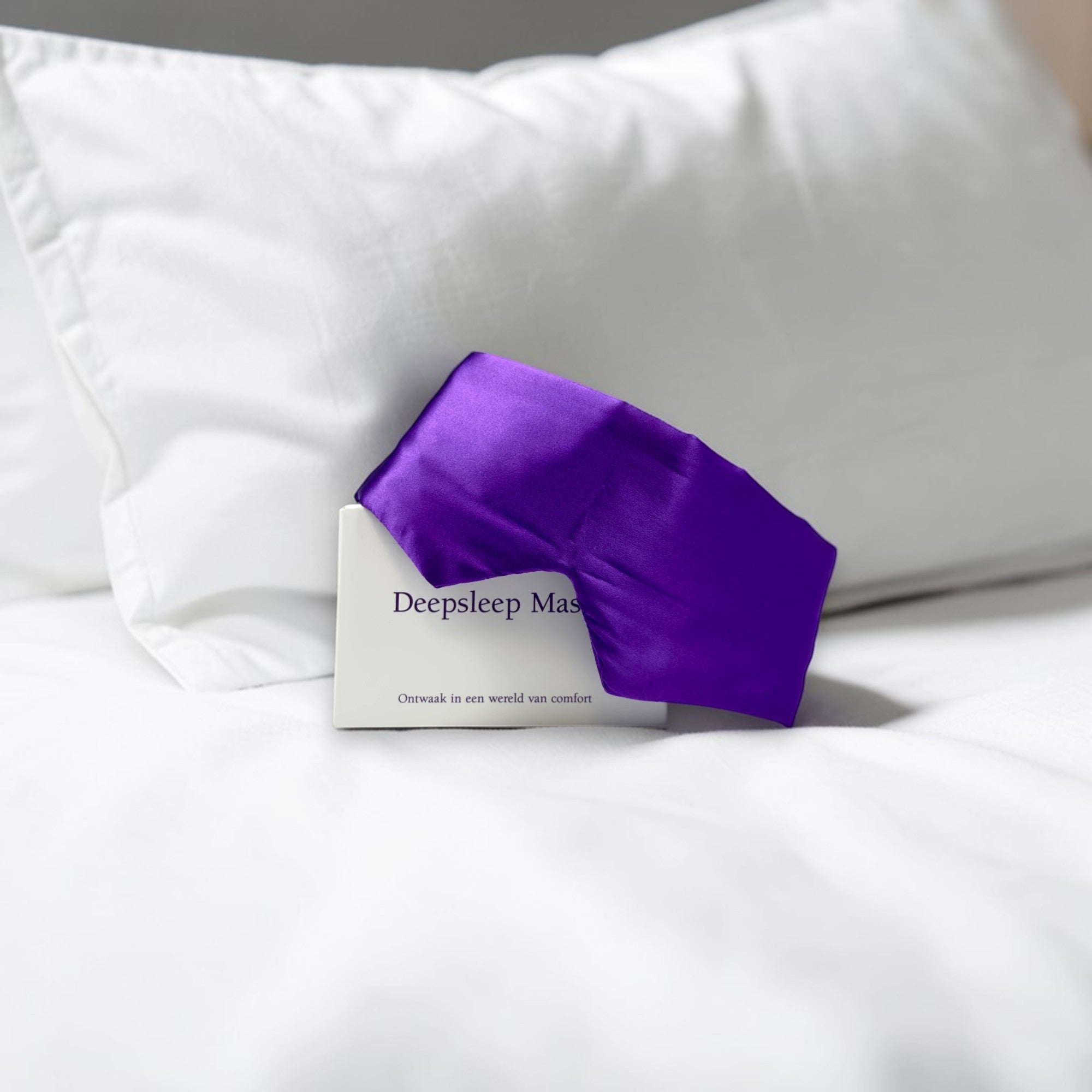 Harmony Mask | Premium Schlafmaske aus Seide – Lila