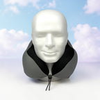 Harmony Cloud | Memory Foam Reisekissen – Schwarz